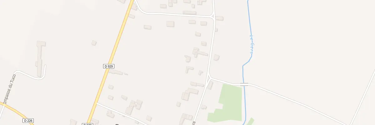 Plan du 5201 Au Village à Panassac