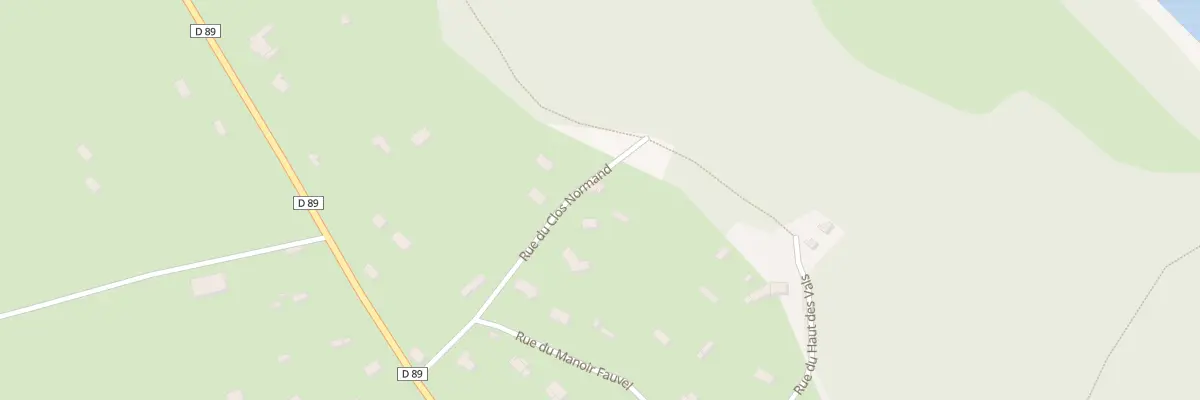 Plan du 220 Rue du Clos Normand à Trouville-la-Haule