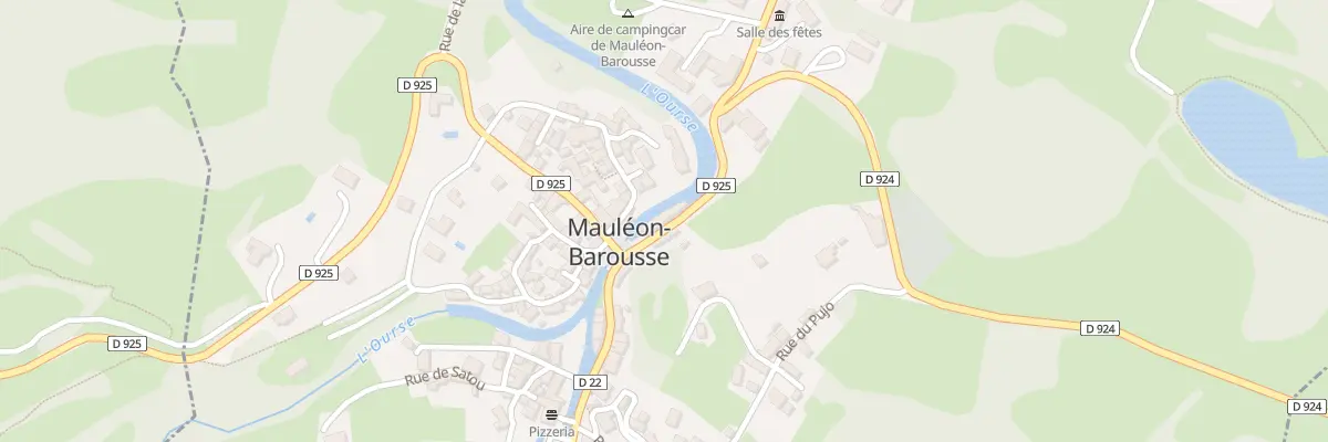 Plan du 5096 Le Village à Mauléon-Barousse