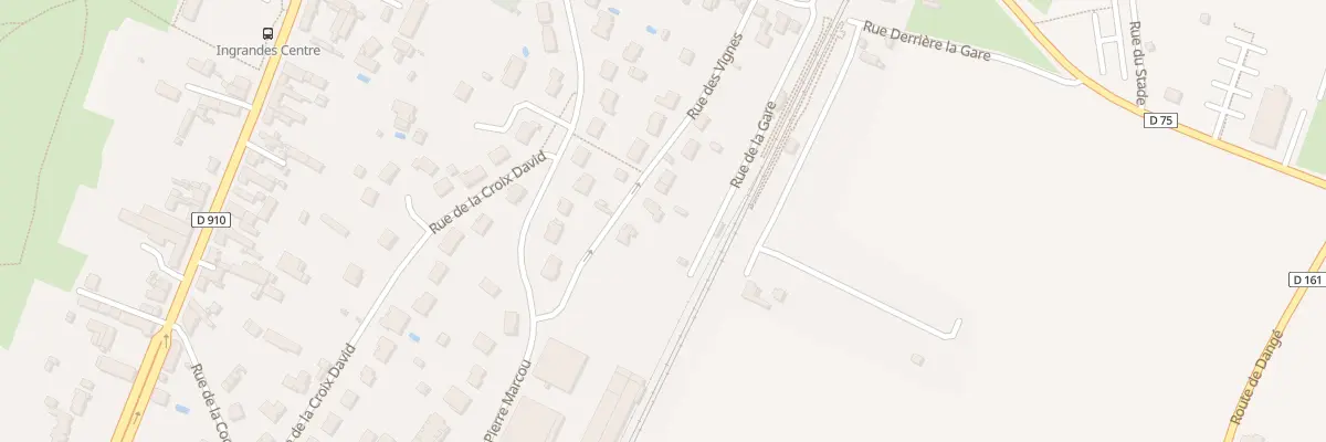 Plan du 7 Rue des Vignes à Ingrandes