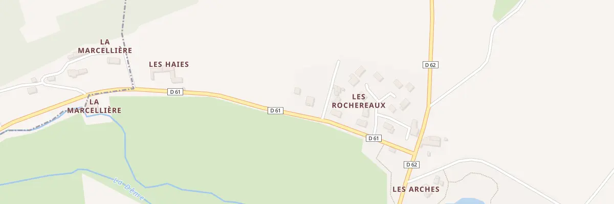 Plan du 17 Les Rochereaux à Beaumont-sur-Dême