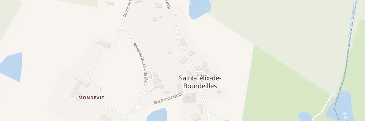 Plan du 14A Le Bourg à Saint-Félix-de-Bourdeilles