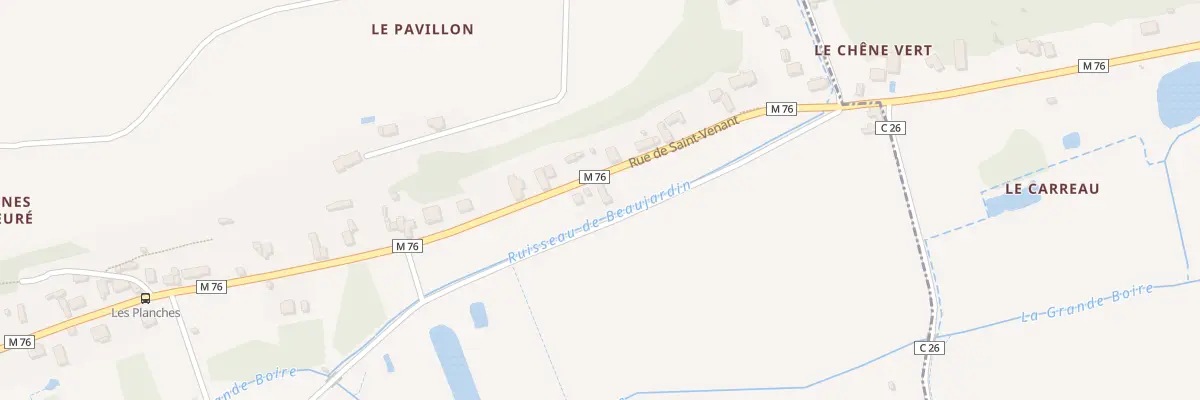 Plan du 19Q Rue de Saint-Venant à Luynes