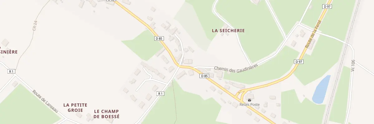 Plan du 41 Rue Principale à Boëssé-le-Sec