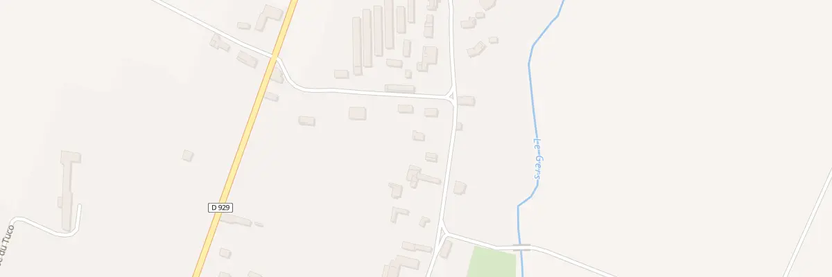 Plan du 5482 Au Village à Panassac