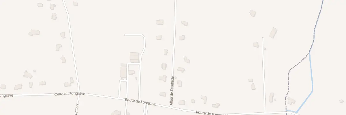 Plan du 215 All de Feuillade à Saint-Étienne-de-Fougères