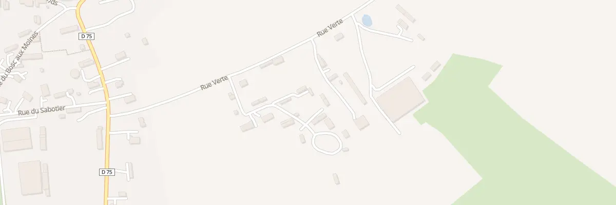 Plan du 7 Rue Verte à Riville