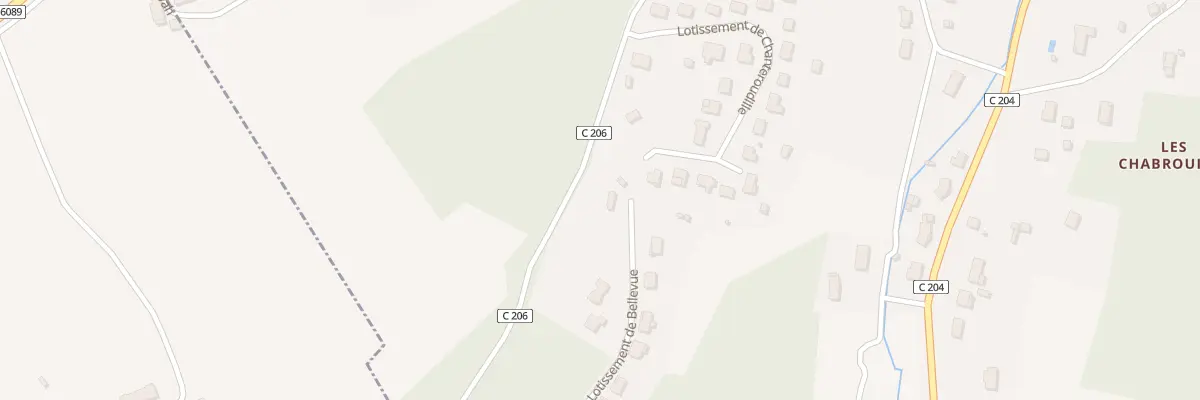 Plan du 2 Lot de Bellevue à Montrem
