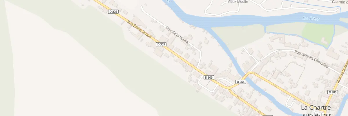 Plan du 13 Rue Emile Simon à La Chartre-sur-le-Loir