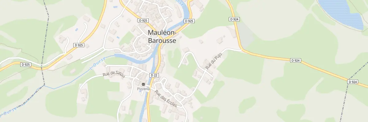 Plan du 79B Che de Peyremadure à Mauléon-Barousse