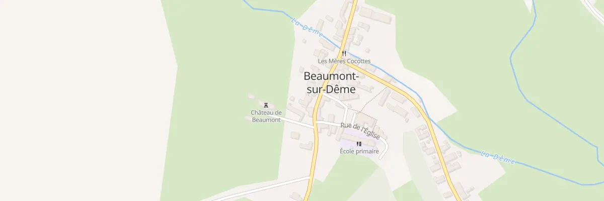 Plan du 20 Rue Alexis de Tocqueville à Beaumont-sur-Dême