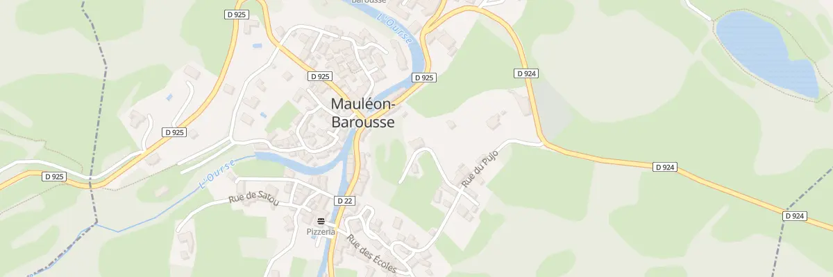 Plan du 79 Che de Peyremadure à Mauléon-Barousse