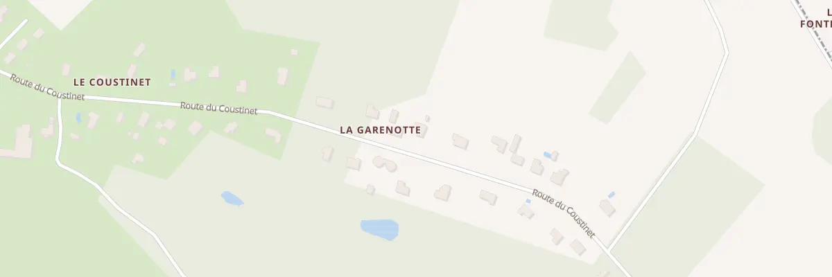 Plan du 2781 Rte de Coustinet à Cours-de-Pile