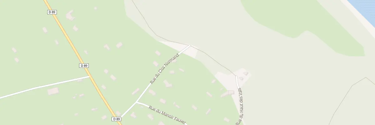Plan du 220A Rue du Clos Normand à Trouville-la-Haule