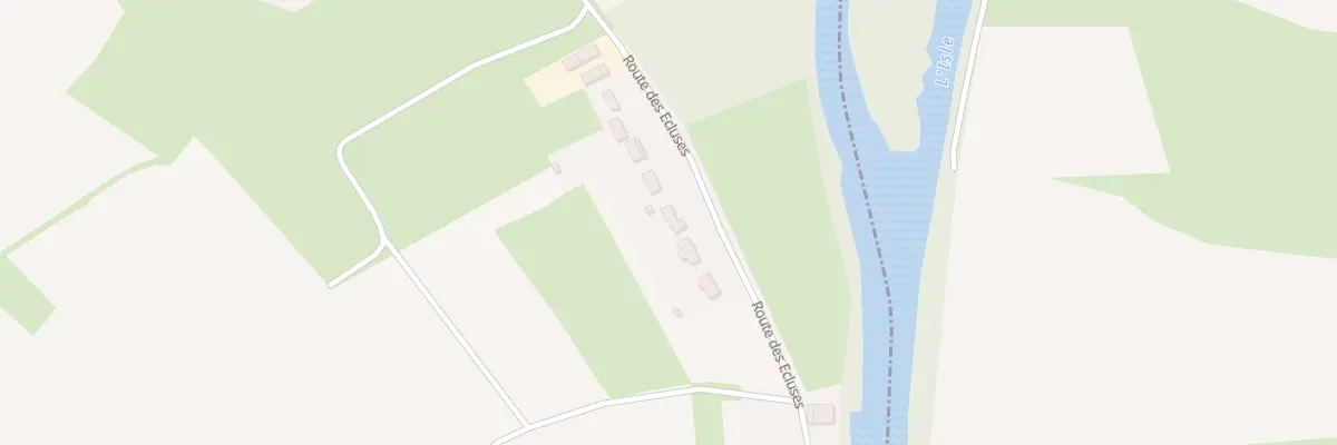 Plan du 61 Rte des Ecluses à Montrem