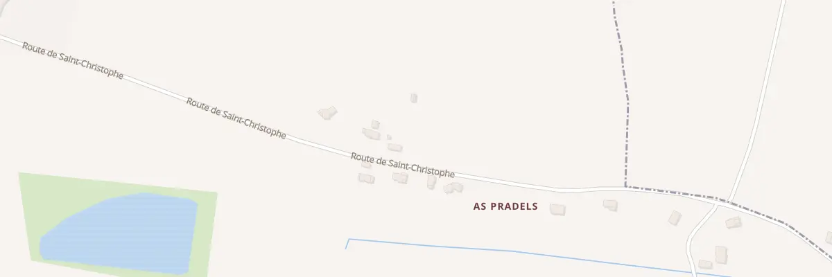 Plan du 891 Rte de Saint-Christophe à Esclassan-Labastide