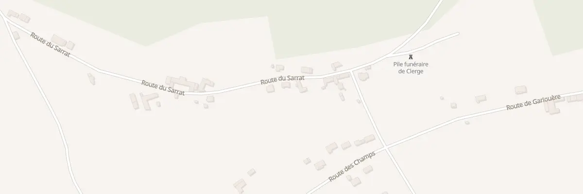 Plan du 4 Quartier Clergé aux Tourreilles