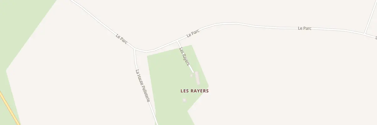 Plan du 155 Les Rayers à Réveillon