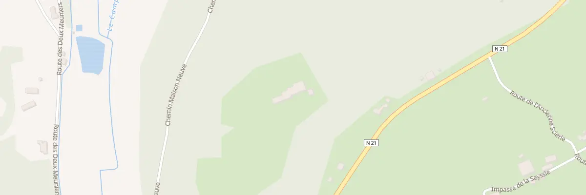Plan du 1385 Rte de l’Auvergnat à Campsegret