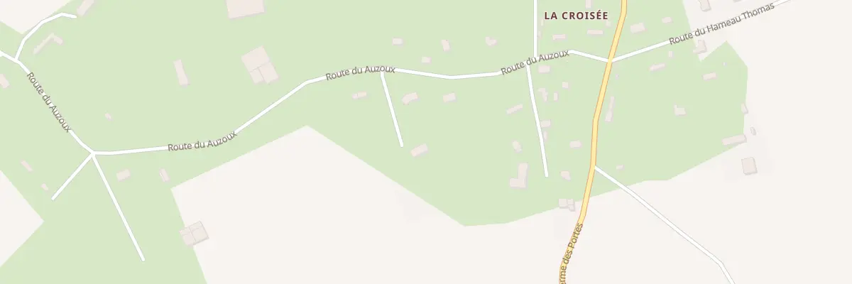 Plan du 25 Rte du Auzoux au Perrey