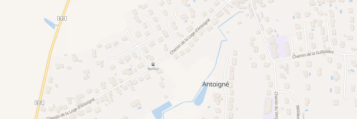 Plan du 70 Che de la Loge d’Antoigné à Châtellerault