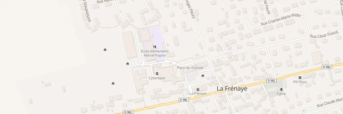 Plan du 5 Pl de l’Europe à La Frénaye