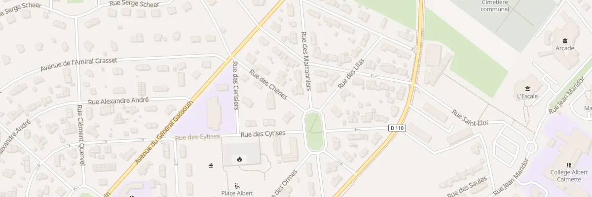 Plan du 2 Rue des Chênes (GRAVENCHON) à Port-Jérôme-sur-Seine