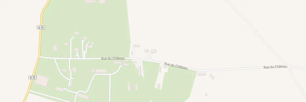 Plan du 12 Rue du Chateau à Riville