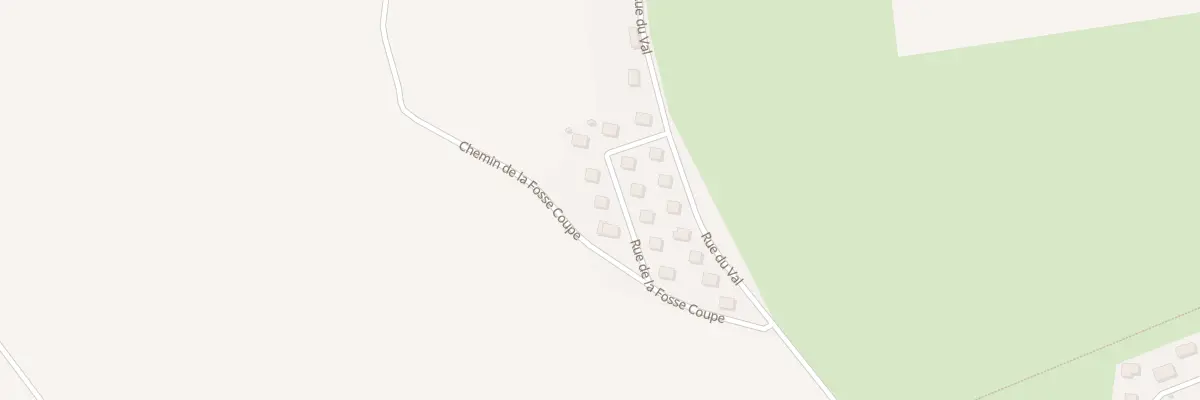 Plan du 8 Rue de Fosses-Coupes à Rai