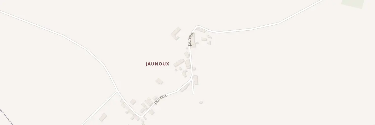 Plan du 8 Vge de Jaunoux à Valdivienne