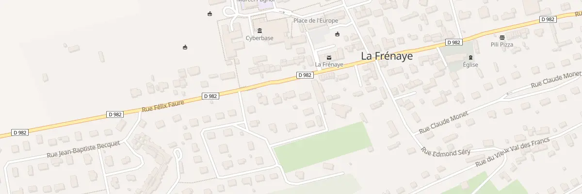 Plan du 12 Rue Félix Faure à La Frénaye