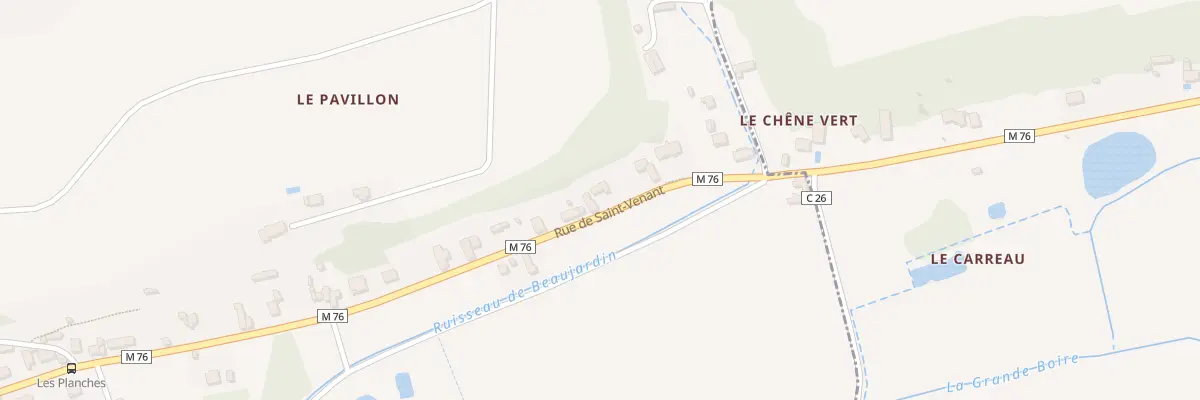 Plan du 94 Rue de Saint-Venant à Luynes