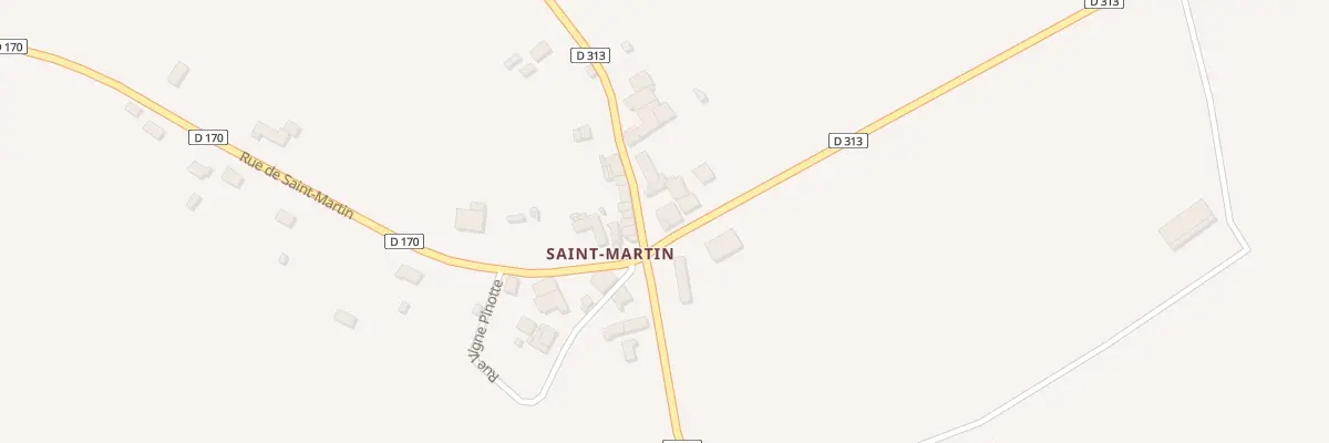 Plan du 19 Rue de Saint Martin à Ambernac