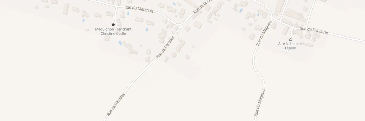 Plan du 9 Rue des Pérolles à Availles-en-Châtellerault