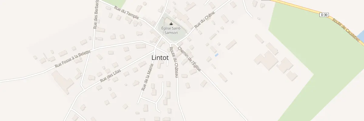 Plan du 3 Rte du Chateau à Lintot
