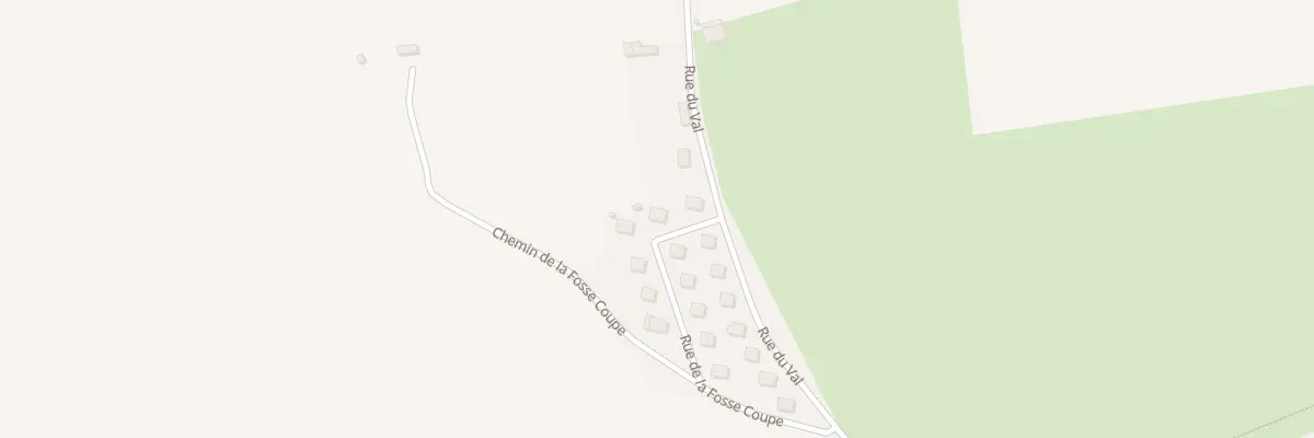 Plan du 2 Rue de Fosses-Coupes à Rai