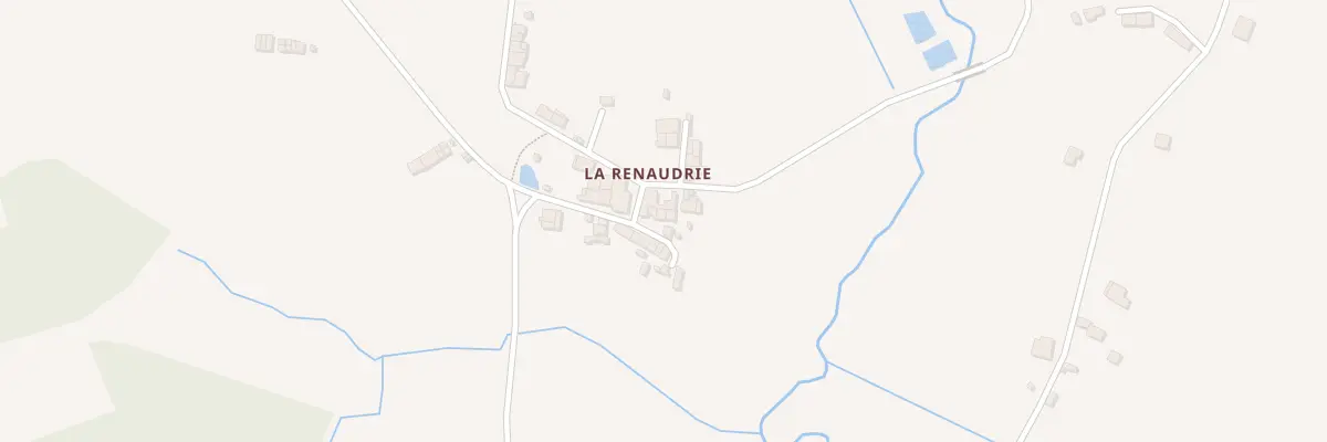 Plan du 24 La Renaudrie à Pressac