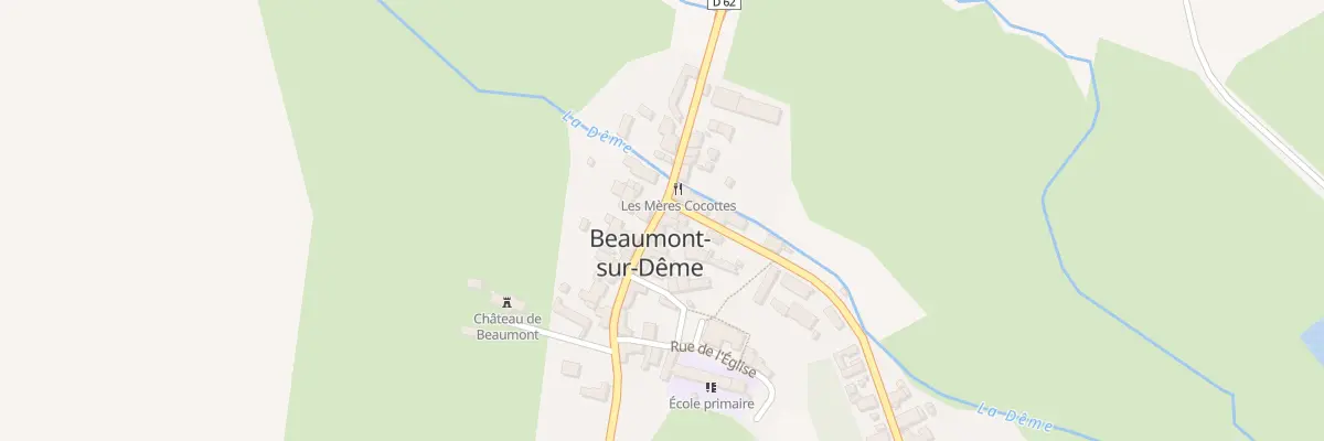 Plan du 11 Rue Alexis de Tocqueville à Beaumont-sur-Dême