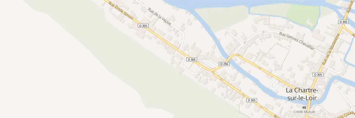 Plan du 1 Rue Emile Simon à La Chartre-sur-le-Loir