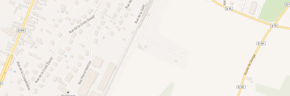 Plan du 3 Rue Derriere la Gare à Ingrandes