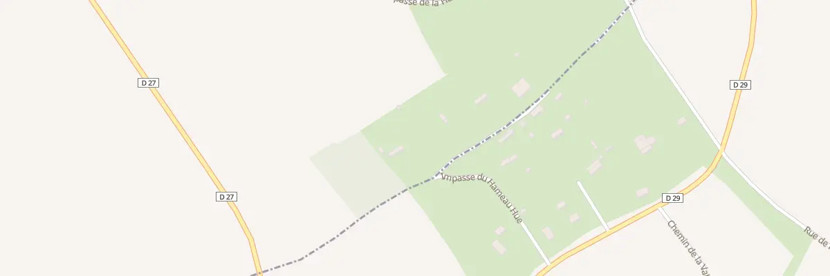 Plan du 20 Imp du Hameau Hue au Mesnil-Saint-Jean