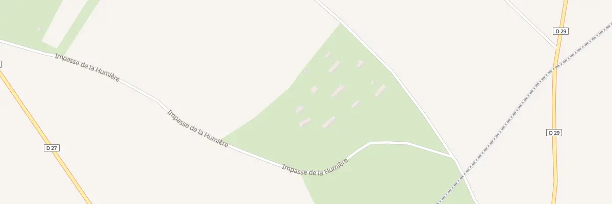 Plan du 45 Imp de la Humiere au Mesnil-Saint-Jean