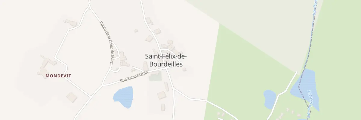 Plan du 10 Le Bourg à Saint-Félix-de-Bourdeilles