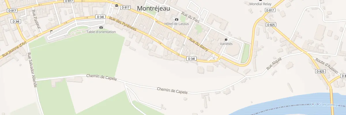 Plan du 11 Rue des Pyrénées à Montréjeau