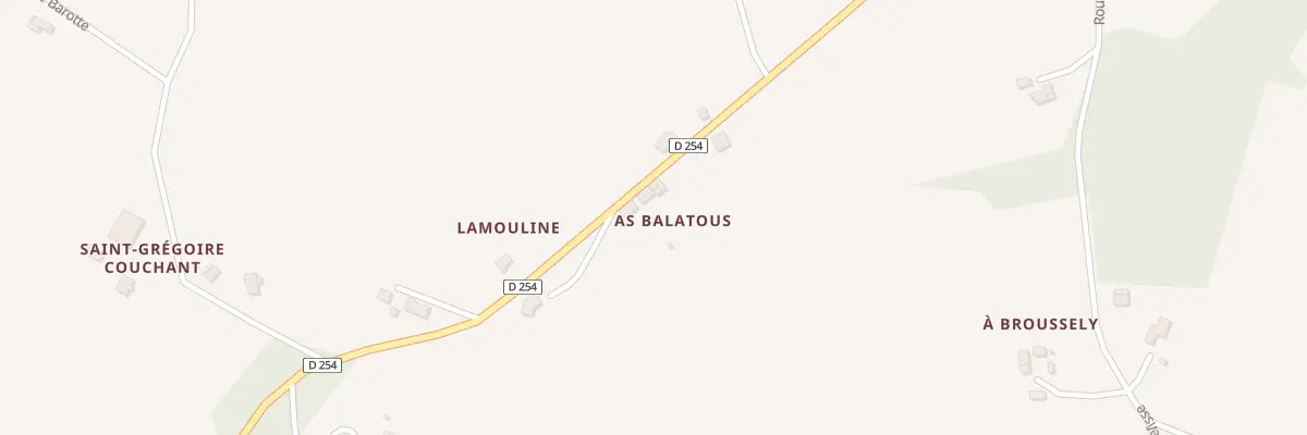 Plan du 3288 Rte de Castillonnes à Douzains
