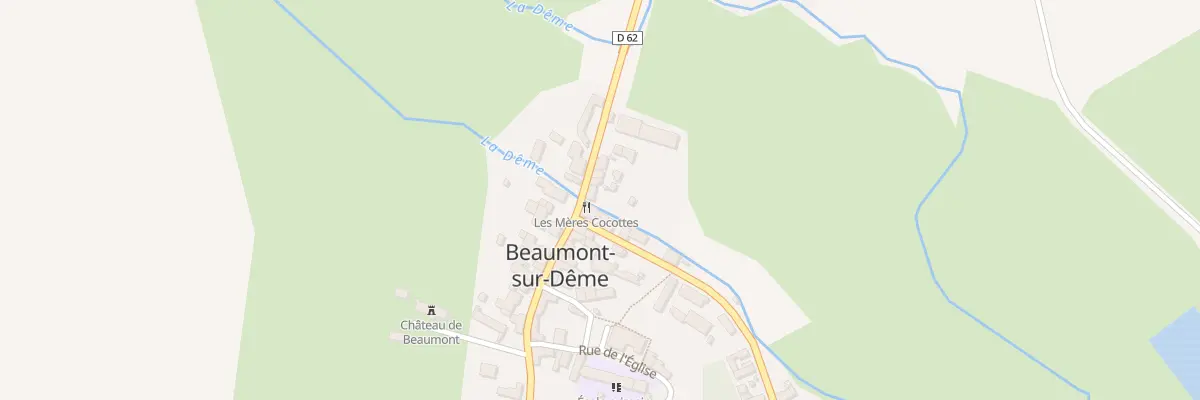 Plan du 7 Rue Alexis de Tocqueville à Beaumont-sur-Dême