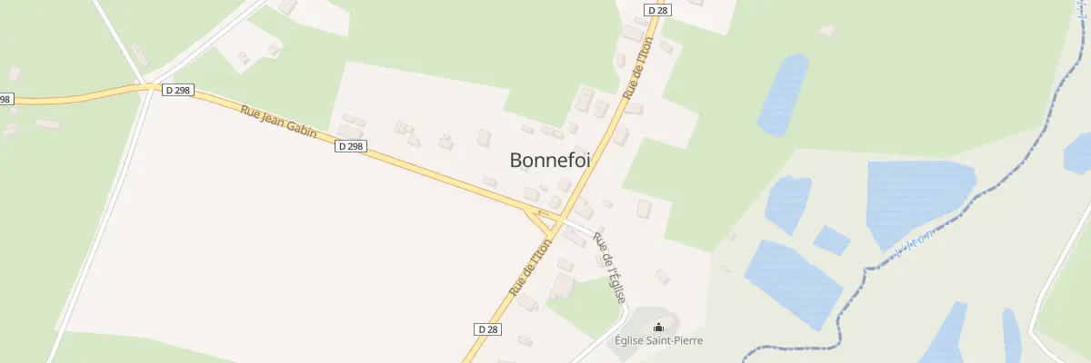 Plan du 20 Rue de l’Iton à Bonnefoi