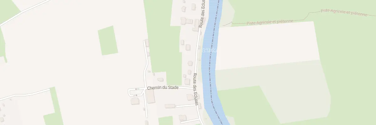 Plan du 35 Rte des Ecluses à Montrem