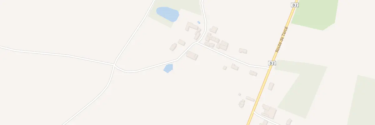 Plan du 7 Che de Siars à Pouillé