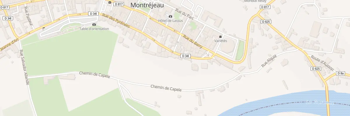 Plan du 7T Rue des Pyrénées à Montréjeau